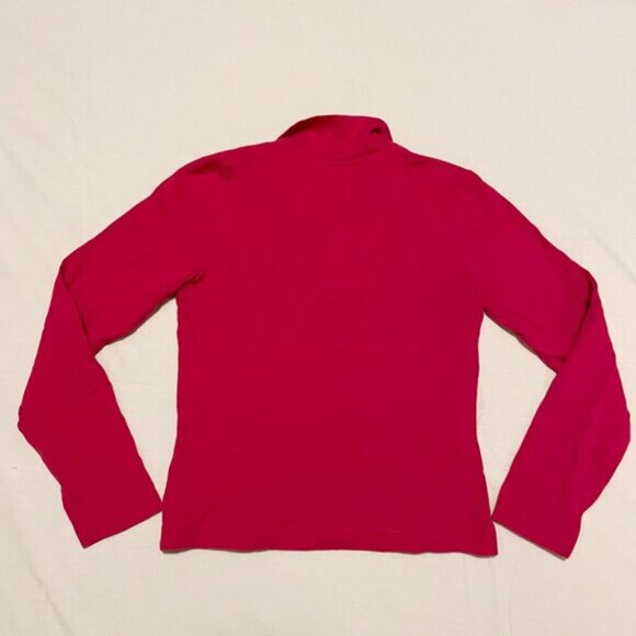 Lacoste Polo Shirt Kids Girl Size‎ 12 Long Sleeve - Picture 12 of 16